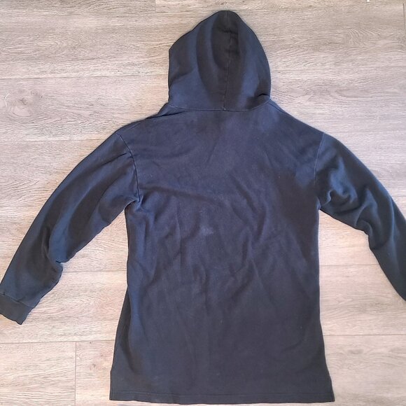American Apparel Oversized Black Hoodie with pocket - Picture 3 of 3